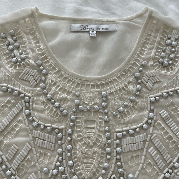 Lovers + Friends Daycation Crop Top Size Medium New With a Tag. - Picture 4 of 8